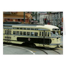 San Francisco Cable Car Card