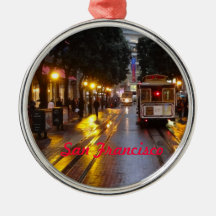 San Francisco Cable Car Ornament