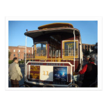 San Francisco Cable Car Post Cards