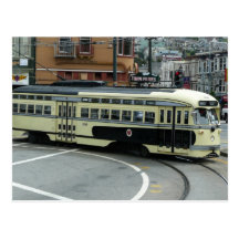 San Francisco Cable Car Postcard