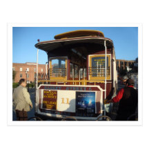 San Francisco Cable Car Postcard