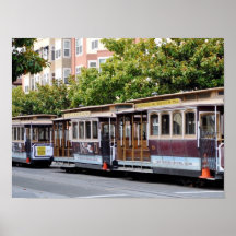 San Francisco Cable Cars Print