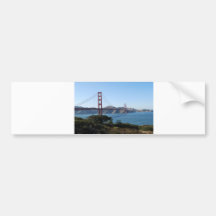 San Francisco Golden Gate Bridge Bumper Sticker