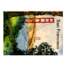 San Francisco Golden Gate Bridge Post Cards