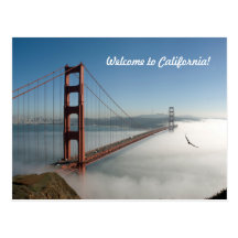 San Francisco Golden Gate Postcard
