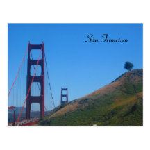 san francisco golden gate postcards