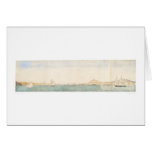 San Francisco harbour, California (1244) Greeting Cards