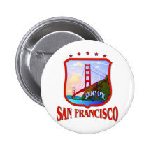 San Francisco Pinback Button