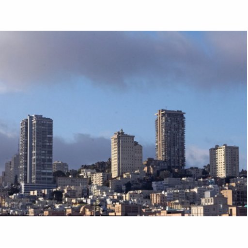 San Francisco Skyline Photo Cut Outs