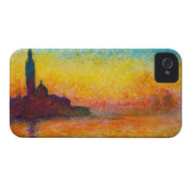San Giorgio Maggiore at Dusk  Claude Monet iPhone 4 Case