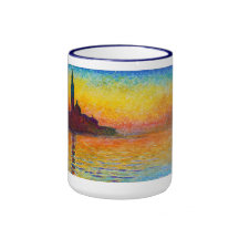 San Giorgio Maggiore at Dusk  Claude Monet Coffee Mugs