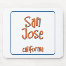 San Jose California BlueBox Mouse Pads