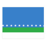 San Jose Costa Rica, Comoros flag Post Card