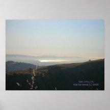 San Jose Foothills Print - Select Your Frame