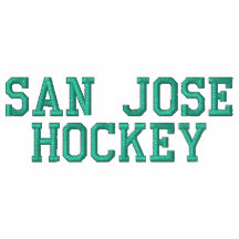 SAN JOSE  HOCKEY EMBROIDERED POLO SHIRT