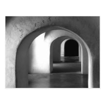 San Juan Puerto - Arches Postcard