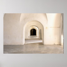 San Juan Puerto Rico fort  colour  3865 Print