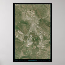 San Luis Obispo, California satellite poster