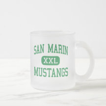 San Marin - Mustangs - High - Novato California Coffee Mug