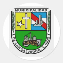 San Salvador, Argentina Round Stickers