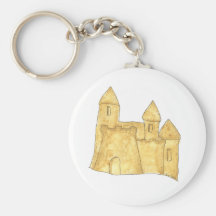 Sand Castle Keychain