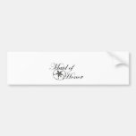 Sand Dollar Made of Honour Bumper Sticker