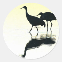 Sandhill Cranes Sticker
