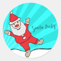 Santa Baby Cute Sticker