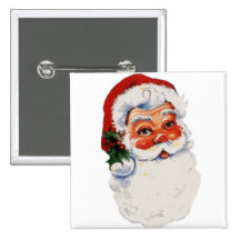 Santa baby! pinback button