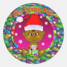 Santa Baby Stickers