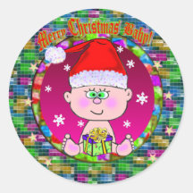 Santa Baby Stickers