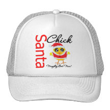 Santa Chick Naughty But Nice Hat