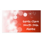 Santa Claus Business Card