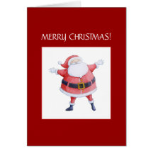 Santa Claus Christmas Card