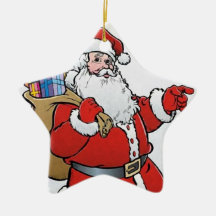 Santa Claus Christmas Tree Ornaments