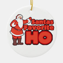 Santa Claus Favourite HO Christmas Tree Ornament