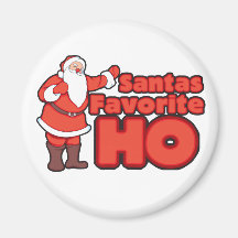 Santa Claus Favourite HO Fridge Magnet
