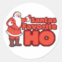 Santa Claus Favourite HO Stickers