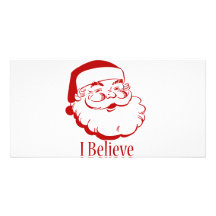 Santa Claus. I Believe. Photo Cards