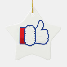 Santa Claus like icon Christmas Ornaments