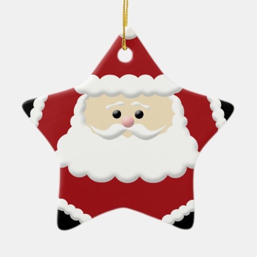 Santa Claus Photo Frame Ornament