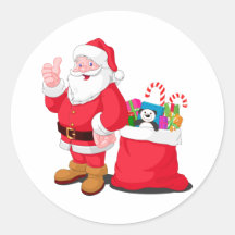 Santa Claus Stickers