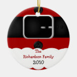 Santa Claus Suit Personalised Christmas Ornament