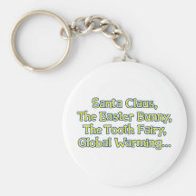 Santa Claus, The Easter Bunny, The Tooth Fairy, Gl Keychain