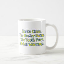 Santa Claus, The Easter Bunny, The Tooth Fairy, Gl Coffee Mugs