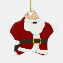 Santa Claus tie Ornaments
