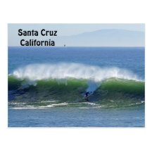 Santa Cruz Surfer Postcard