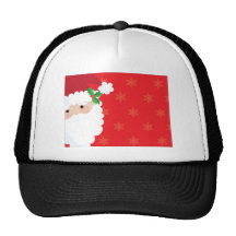 Santa Frame Mesh Hat