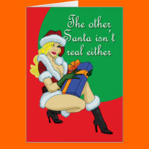 Santa Girl cards
