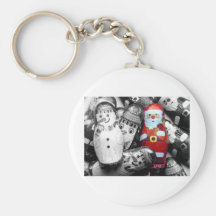 Santa Keychains